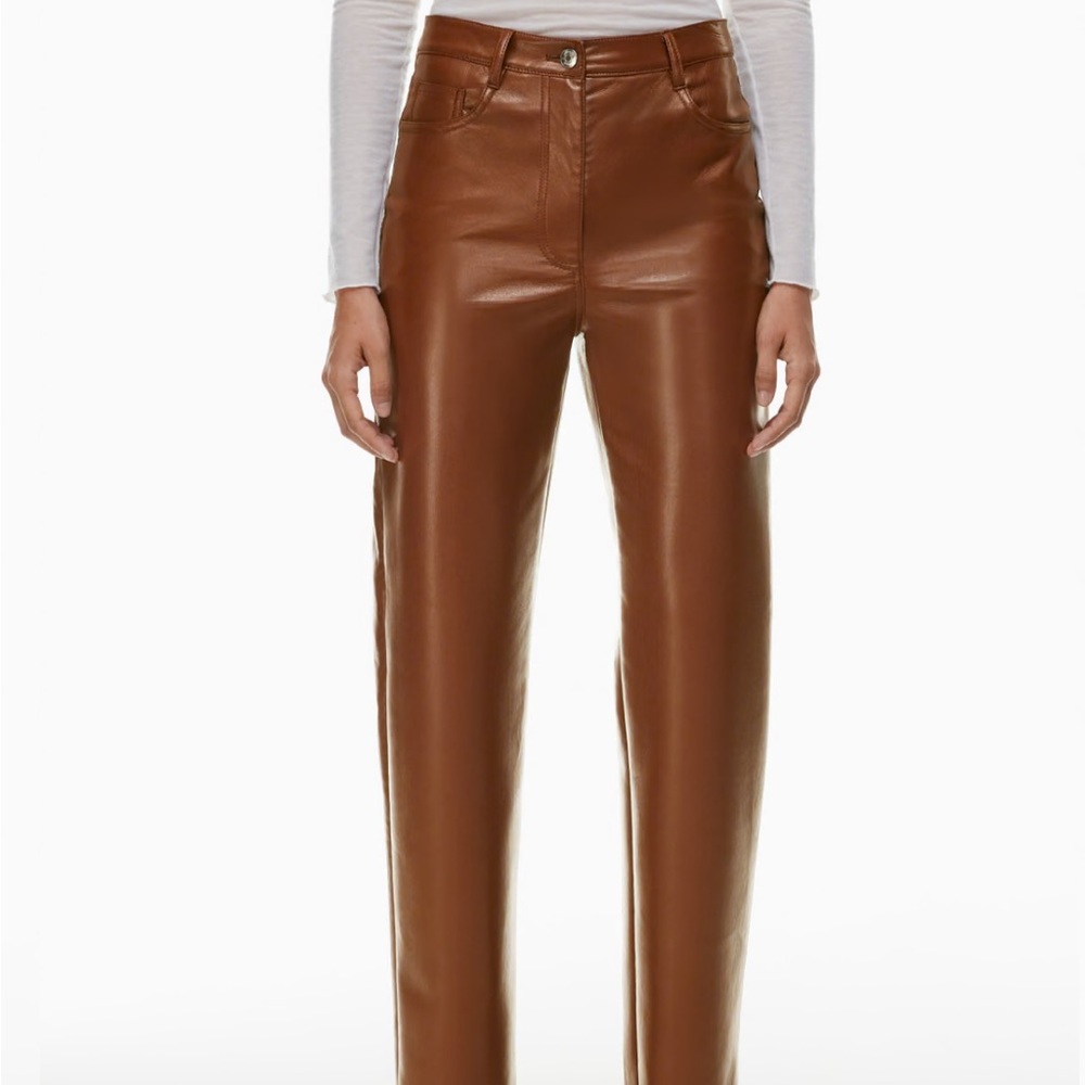 Aritzia Wilfred Melina Pant - Cognac